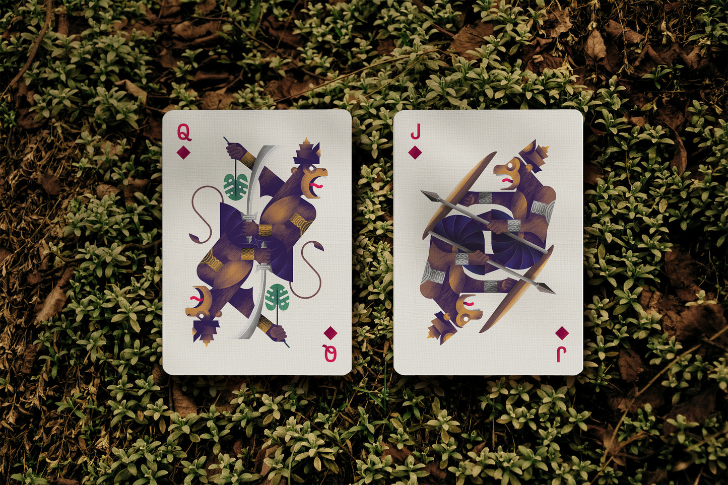 Forbidden Forest Playing Cards