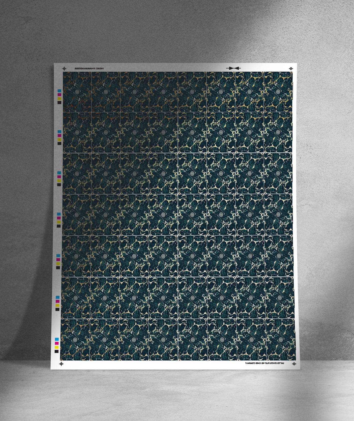 Uncut Sheet - Forbidden Forest